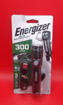 Energizer Metal Rechargeable Tactical Torch 300 Lumens 3 Modes