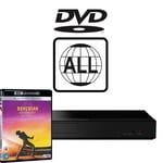 Panasonic Blu-ray Player DP-UB154EB-K MultiRegion for DVD inc Bohemian Rhapsody