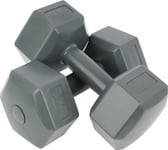 Eb Fit ????Dumbbells 1027043 Bitumen 2 X 4Kg