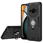 Xiaomi Redmi A3 / POCO C61 4G Skal med Stativ - Svart