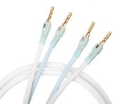SUPRA Cables Supra PLY 3.4 Combicon, högtalarkabel stereopar 2x2 meter vit