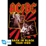 - AC/DC Plakat Back in Black 80