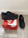Nike Air Max 90 Black/Black-Lt Crimson UK Size 7 BNIB. DZ4504 003