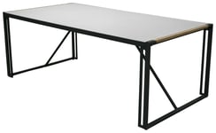 Venture Design Texas matbord Teak/svart 200 x 100 cm