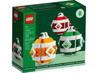 Limited Edition LEGO Christmas Decor Set 40604 - 182 Pieces - Ages 9+