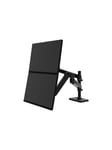 Ergotron LX Pro mounting kit - modular - for 2 LCD displays - black