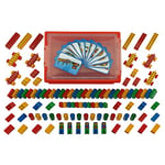 Manetico Special Set | 104 briques aimantées aux formes et aux couleurs diverses| 12 fiches de modèles | Jouet pour enfants à partir d'un an