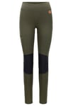 Tufte Maple Hiking Tights W's Forest M Utrolig behagelig Turtights til dame