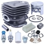 KT Cylinder Kolv Förgasare Reparation Kompatibel Med Husqvarna 254 154 XP 254XP Del 45mm