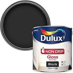 DULUX NON DRIP GLOSS BLACK 2.5L