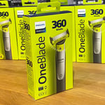 Philips OneBlade 360 Hair Shaver Trimmer Razor Cordless Comb for Face & Body