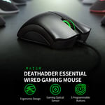 Razer Wired Gaming Mouse Ergonomic Mice 6400DPI Optical 5 Button For Laptop PC