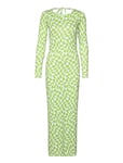 Rowyrs Dress Maxiklänning Festklänning Green Résumé