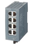Siemens Scalance xb008 unmanaged industrial ethernet switch for 10/100 mbit/s