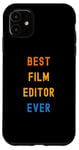 Coque pour iPhone 11 Meilleur monteur de films jamais apprécié