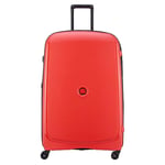 DELSEY PARIS - Belmont Plus - Rigid Luggage Compartment 82x52x35 cm - 123 L - XXL -, Red, XXL, Suitcase