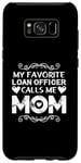 Coque pour Galaxy S8+ L'agent de prêt préféré m'appelle maman fête des mères fière maman