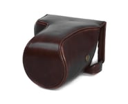 Camera Case for Fujifilm X-E3 Long Leatherette Fuji Bag Coffee CC1155c