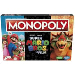 MONOPOLY Monopol Super Mario, Filmen - Brädspel Från 2 Spelare 8 År Och Uppåt