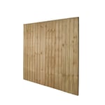 Forest Garden 6ft x 6ft Pressure Treated Closedboard Fence Panel 1.83m x 1.85m