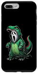 Costume de fantôme portant un dinosaure pour Halloween Cosplay T-Rex Coque pour iPhone 7 Plus/8 Plus