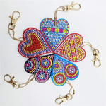 Keychain Diamond Painting Jewelry Keyring Diamond Embroidery Cartoon DIY Bag Decorations Handmake Gifts-YSK04