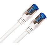 NETWORK CABLE CAT6A STP WHITE/BLUE 1M