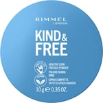 Rimmel Kind + Free Natural Finish Pressed Powder, Translucent 001