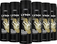 Lynx Gold Male Bodyspray 48 hr Fresh Aluminium Free Deodorant for Men, 200 ml of