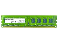 2-Power 2P-SNPVT8FPC/4G memory module 4 GB 1 x 4 GB DDR3 1600 MHz