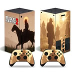 Kit De Autocollants Skin Decal Pour Xbox Series X Console De Jeu Red Dead Redemption 2, T1tn-Seriesx-8017
