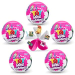 5 Surprise 77241-B Toy Mini Brands Series 2 Wave 2 (5 Pack) Mystery Collectible Capsule for ages 3+