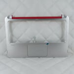 HP Pavilion X360 11-N083SA UPPER COVER W/TP SILVER/RED 759976-001