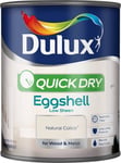Dulux Wood & Metal Eggshell Non-Drip Low Sheen Paint 750ml - Natural Calico
