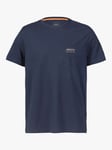 Musto x Land Rover Short Sleeve Logo T-Shirt Navy S male 100% Organic cotton
