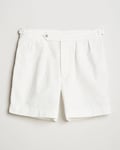 Polo Ralph Lauren Rustic Twill Pleated Shorts Deckwash White
