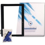 Visiodirect® Vitre Ecran Tactile Pour Asus Transformer Book T100 T100t T100ta Tablette Noire + Outils