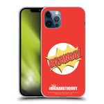Head Case Designs Officially Licensed The Big Bang Theory Pop Art Bazinga Soft Gel Case Compatible With Apple iPhone 12 / iPhone 12 Pro