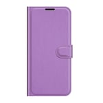 BRAND SET Case for Realme 8 Pro PU Leather Flap wallet Case, With Card Slot and Bracket, Suitable for Realme 8 Pro Phone Cover-Purple