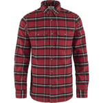 Fjällräven Fjällräven Övik Heavy Flannel Shirt M - Red Oak-fog - Herr - L- Naturkompaniet