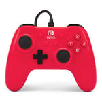 Manette filaire pour Nintendo Switch - Raspberry Red
