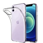 iPhone 12 Case, iPhone 12 Clear Case, [Transparent] [Shockproof] [Air Cushion] [Compatible For iPhone 12 Screen Protector]
