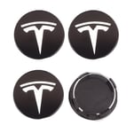 Tesla Centrumkåpa, 56mm, Vit