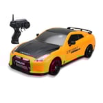 4wd 1:24 Fjärrstyrd bil 2.4ghz Hög hastighet Drift Racing Sportbil Barnleksak Db Yellow