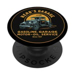 Conceptual Herb's Garage Essence Motor Oil Service PopSockets PopGrip Interchangeable