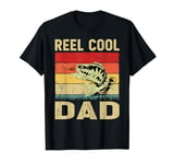 Reel Cool Dad Perch Fish Fishing Angler Bass Fish Predator T-Shirt