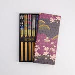 Tokyo Design Studio Ätpinnar i Trä, Lila Mix -