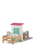 Schleich Horse Stall Extension Toys Playsets & Action Figures Play Sets Multi/patterned Schleich