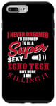 iPhone 7 Plus/8 Plus Funny Echo Tech Saying Apparel Cardiovascular Technologist Case