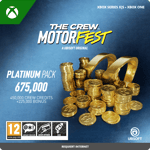 The Crew Motorfest Platinum Pack (675,000 Crew Credits)